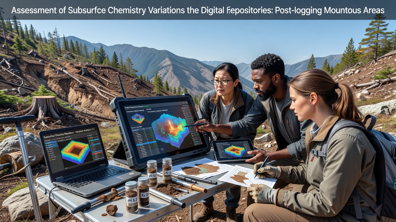 Assessing Subsurface Chemistry Variations Through Digital Repositories in Post-Logging Mountainous Areas